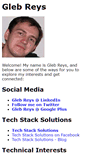 Mobile Screenshot of gleb.reys.net